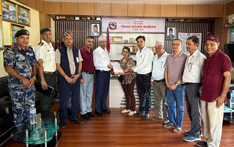 Cash and Relief Material  Donation to Prime Minister Disaster Relief Fund